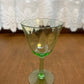 Set of 4 Vintage Uranium Martini/Dessert Glasses