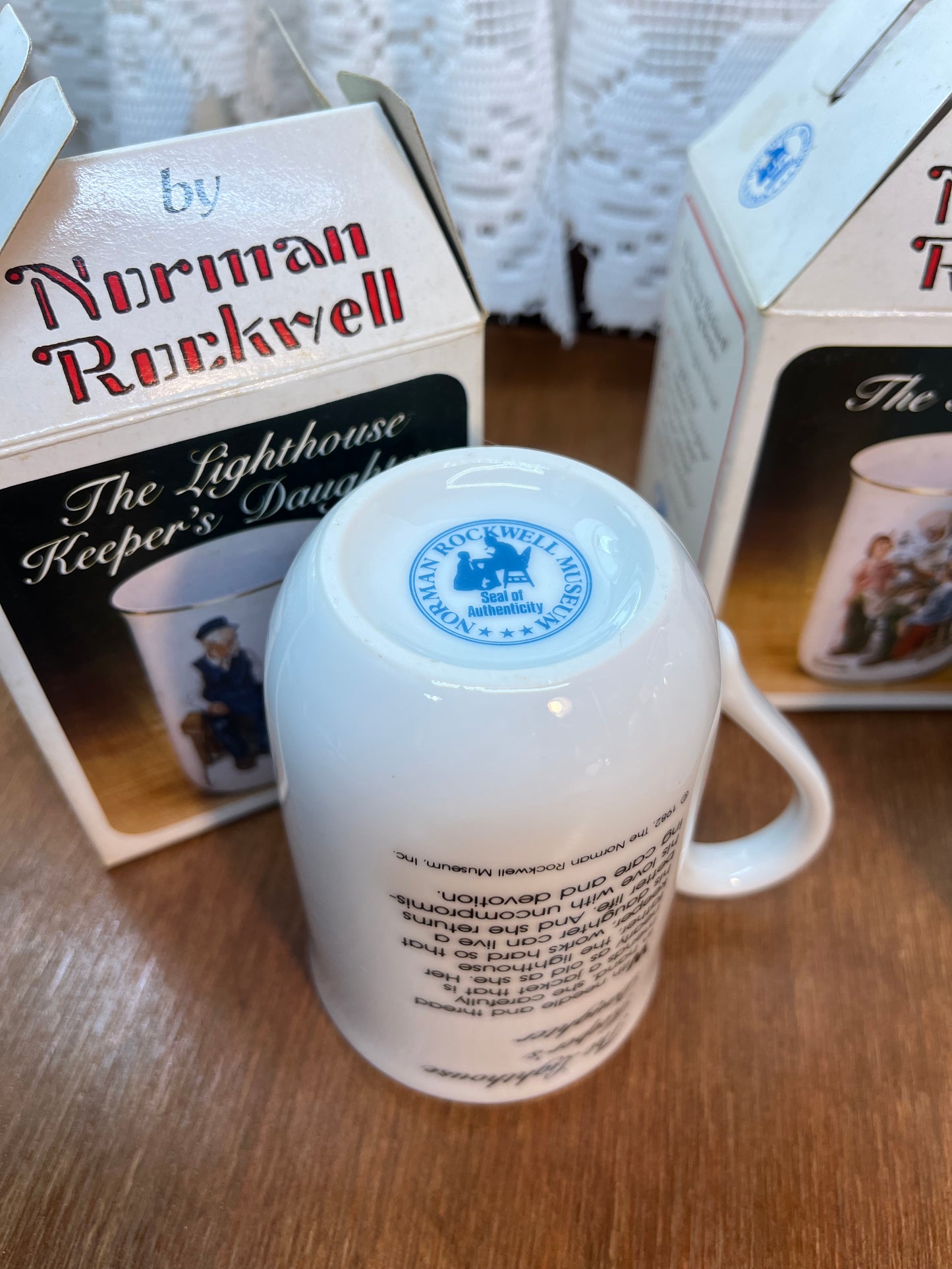 Collectible The Norman Rockwell Mugs