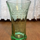 Vintage Green Fluted Top Libbey Coca Cola Glass