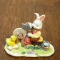 Village Bunny Axe Sharping Figurine