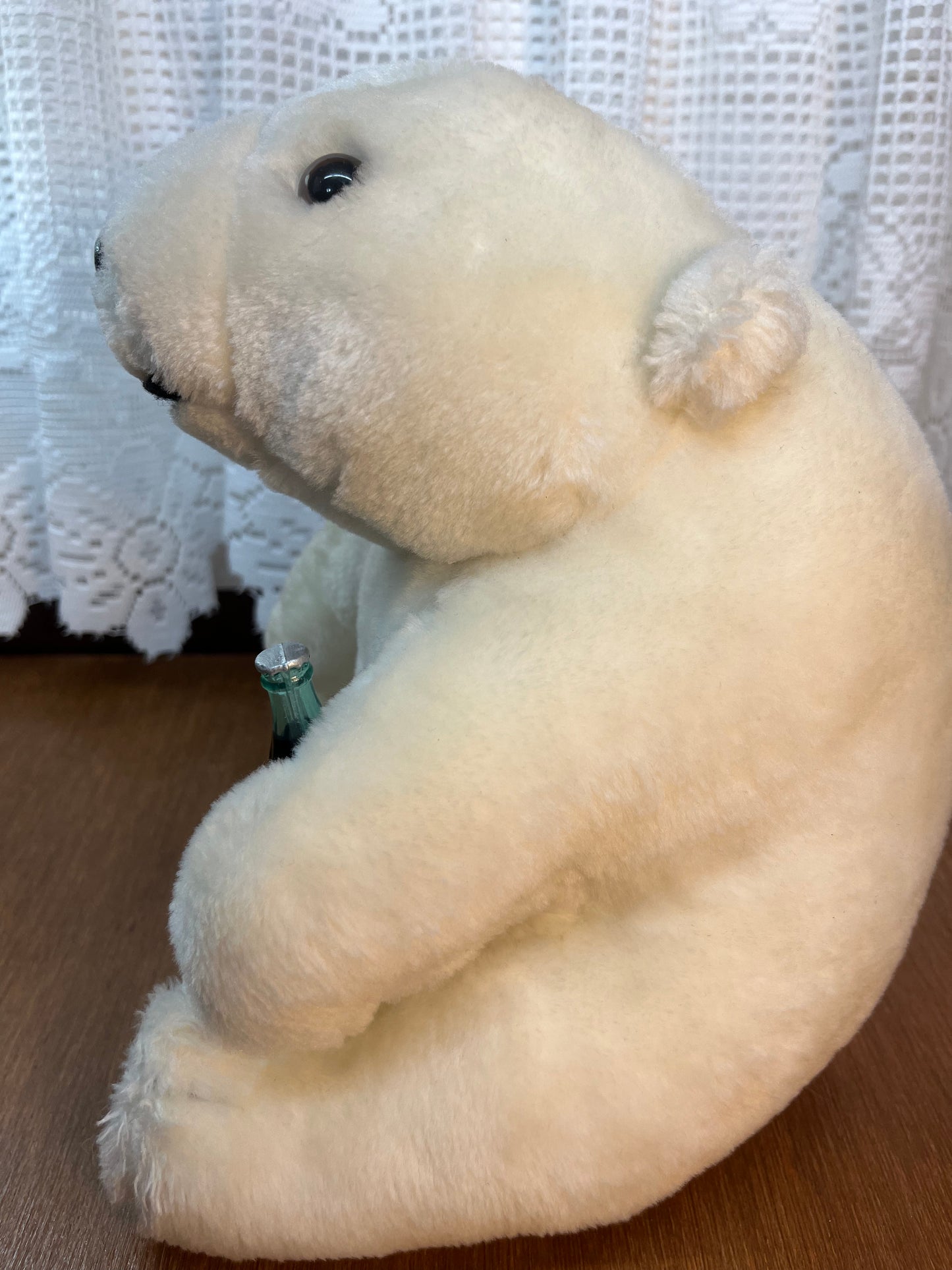 Vintage Medium Coca Cola Polar Bear Plush