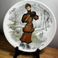 Vintage Collectible D Arceau-Limoges Ba 438 Les Femmes Du Siecle 1890 Porcelain Plate