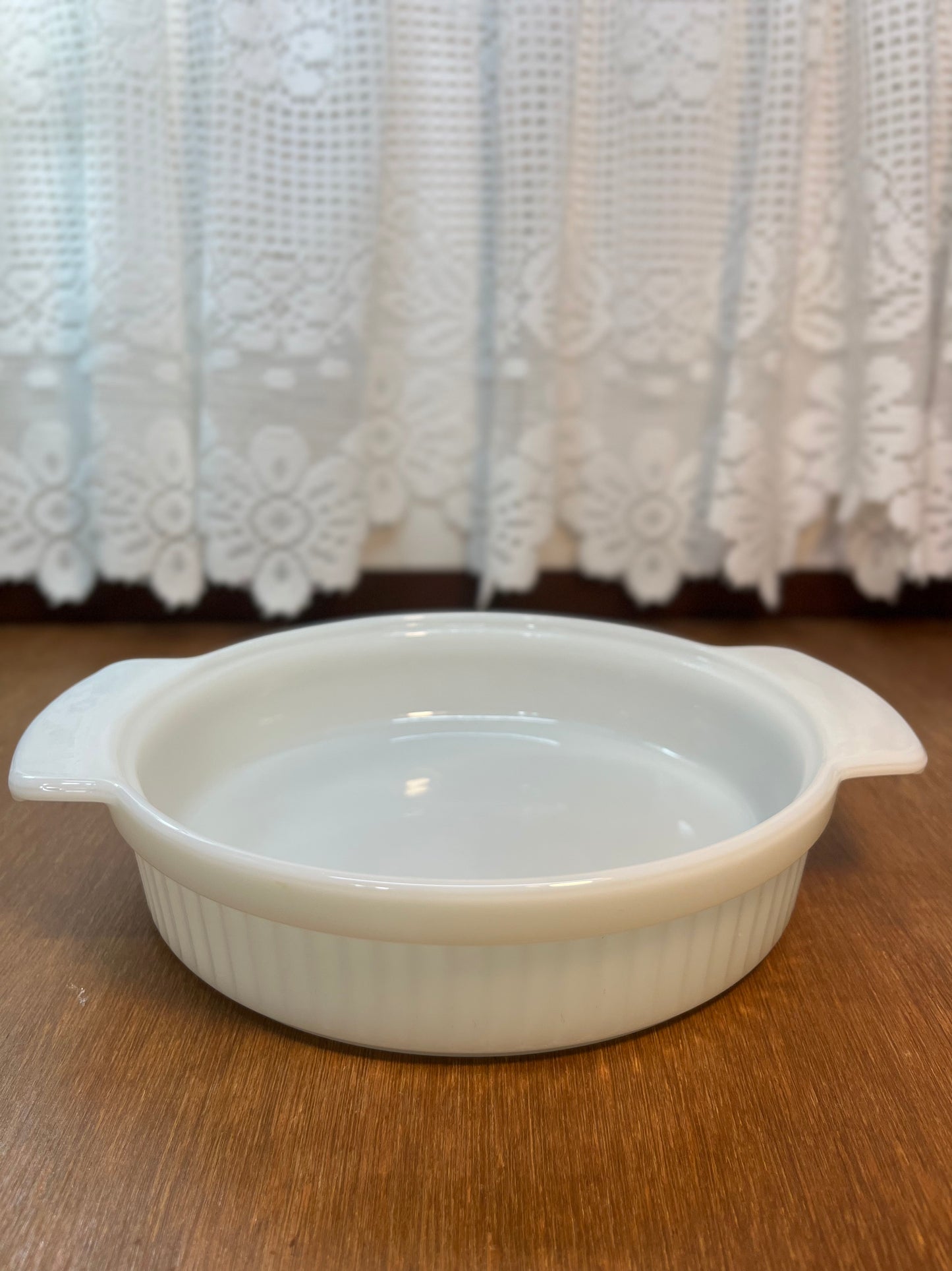 Vintage Milk Glass Fire King Oven Proof 1 Qt Baking Dish