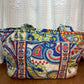 Bright & Colorful Vera Bradley Marina Paisley Shoulder Bag & Wallet