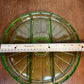 Vintage Uranium Glass Five Part Divided Tray