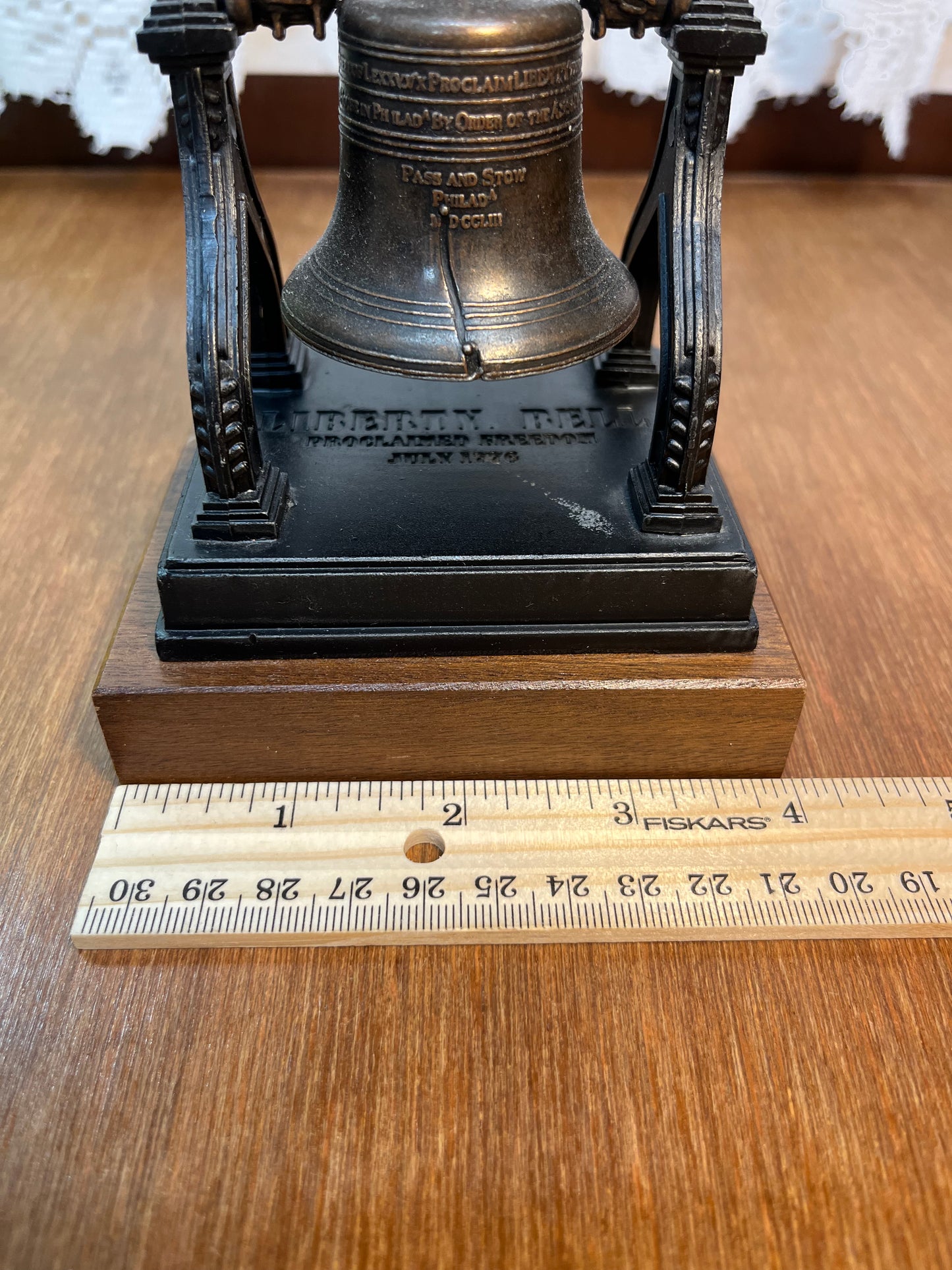 Vintage Liberty Bell Statue