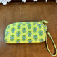 Citrus Lime Green Zip Up Vera Bradley Wallet Wristlet