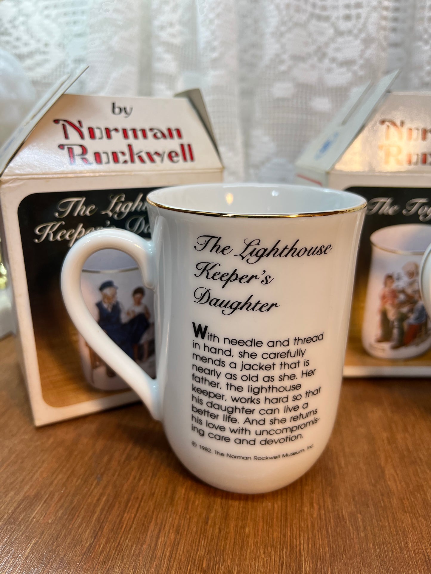 Collectible The Norman Rockwell Mugs