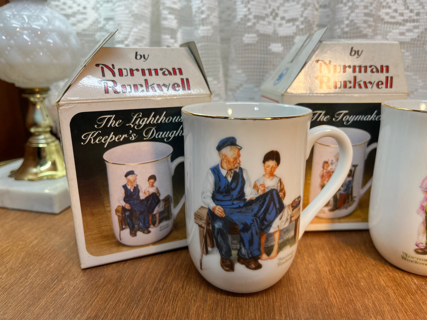 Collectible The Norman Rockwell Mugs