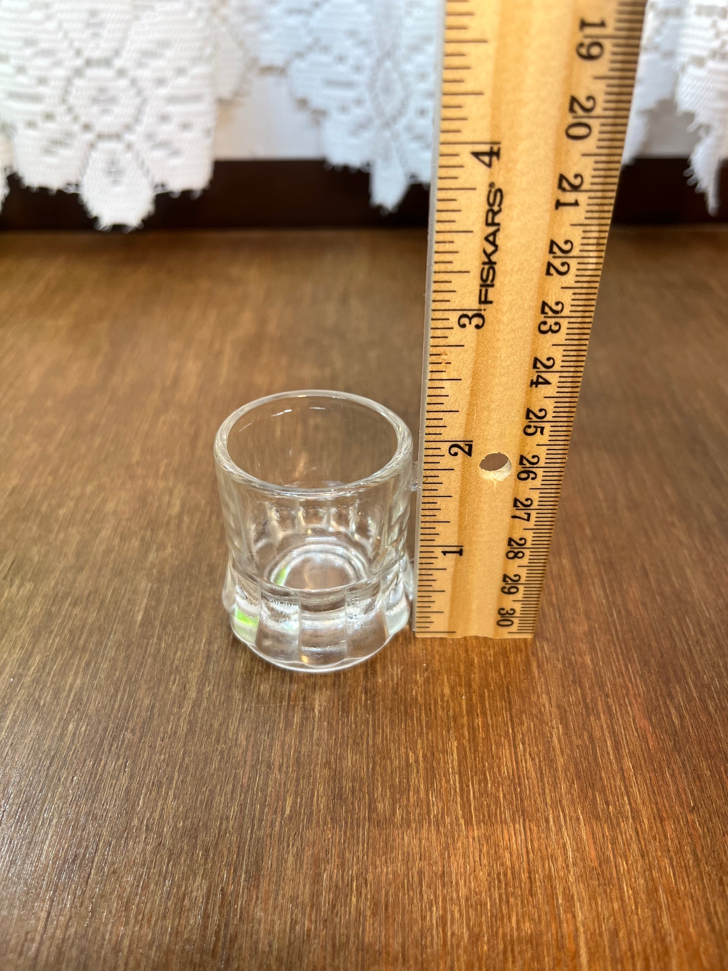 Vintage Clear Federal Miniature Glass