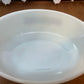 Vintage Milk Glass Fruit Harvest Anchor Hocking 1.5 QT Dish