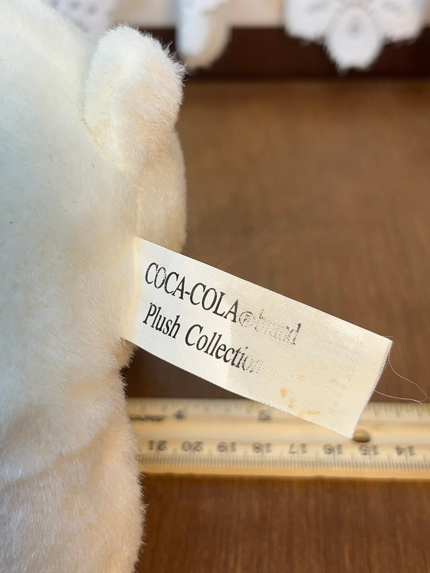 Vintage Coca Cola Polar Bear Plush