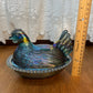 Vintage Indiana Carnival Glass Hen On Nest