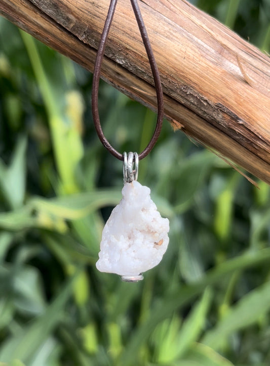 Handmade Geode Pendant