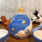 Vintage Cow Jumps Over The Moon Tea Pot And Tea Cups