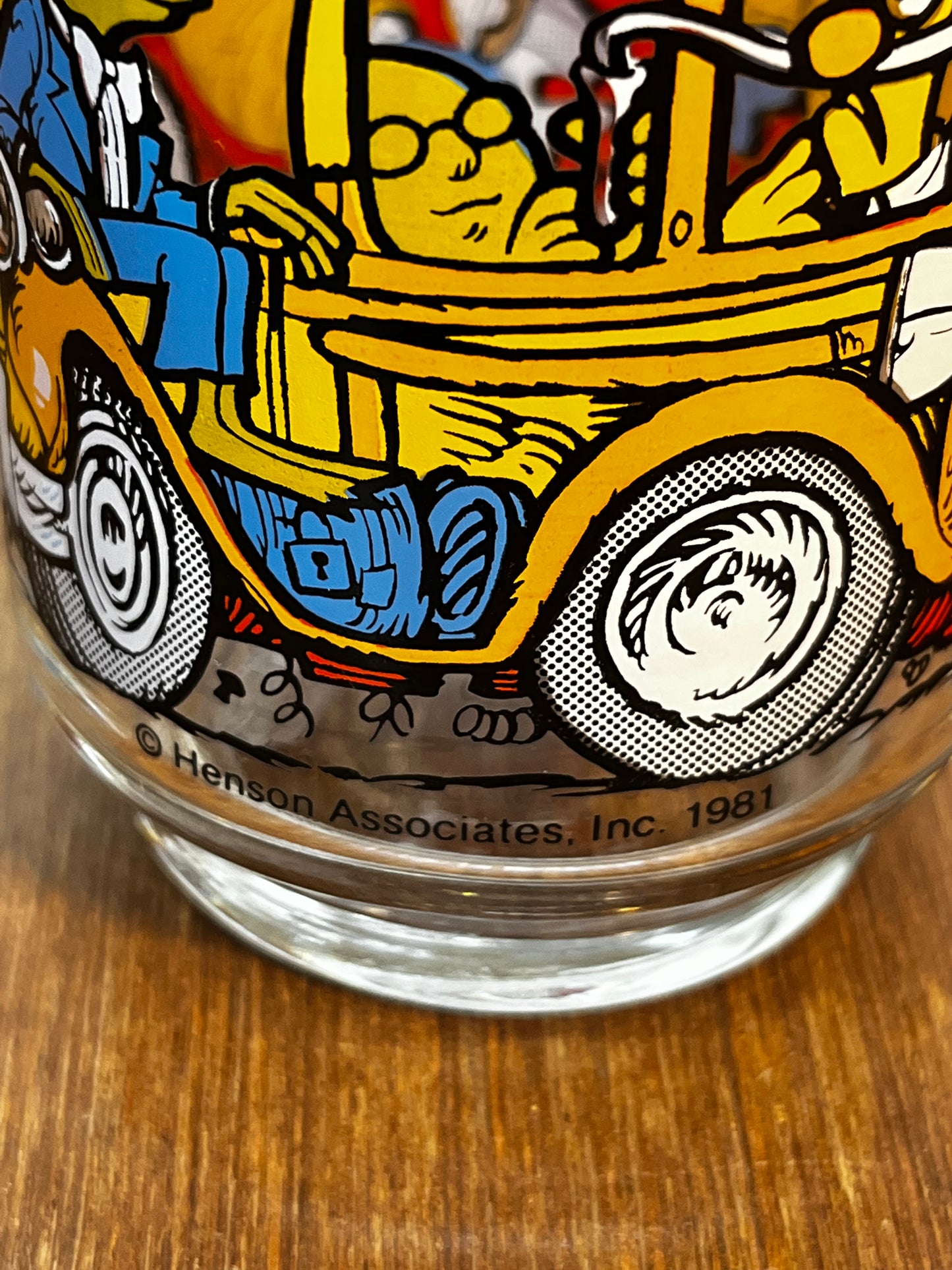 Vintage Happiness Hotel McDonalds Glass Cup