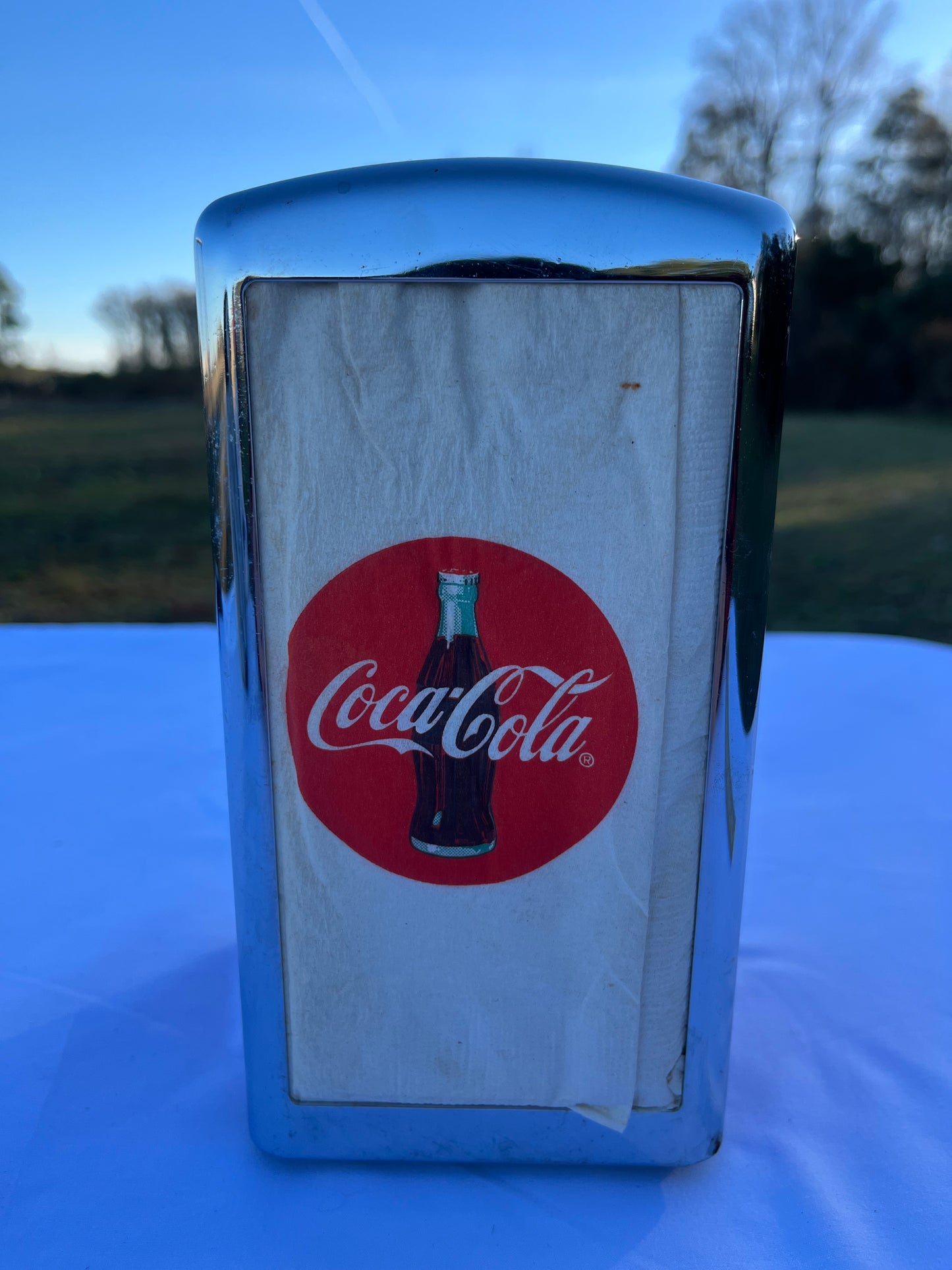 Vintage Coca Cola Napkin Holder