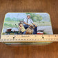 Limited Edition Coleman Pocket Knife In Fishing Tin