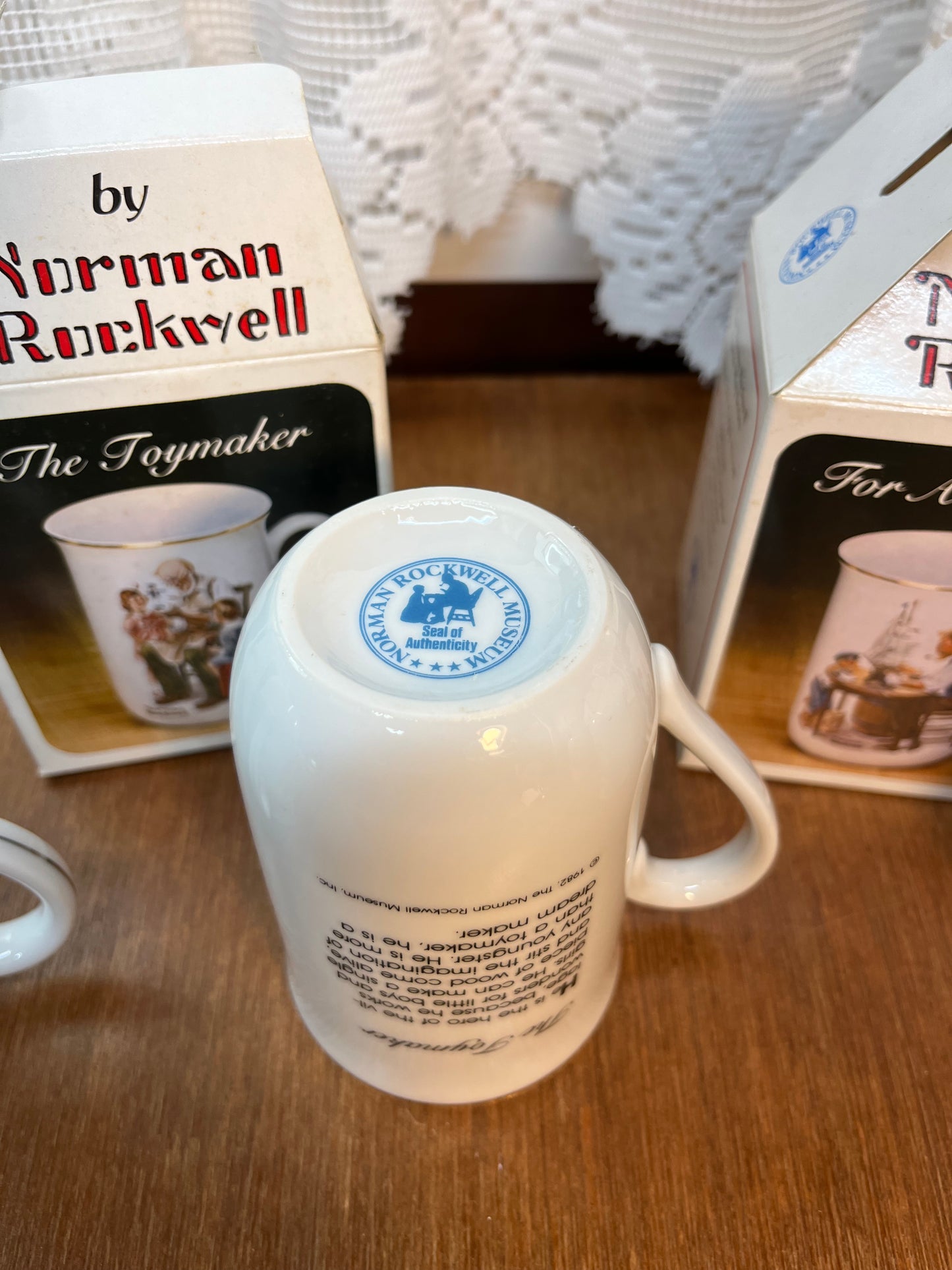 Collectible The Norman Rockwell Mugs