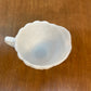 Bubble Milk Glass Anchor Hocking Creamer