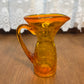 Vintage Miniature Amberina Crackled Pitcher’s