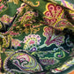 Green Paisley Floral Pattern Vera Bradley Duffle Hang Bag