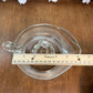 Vintage Clear Reamer Ribbed Hand Juicer