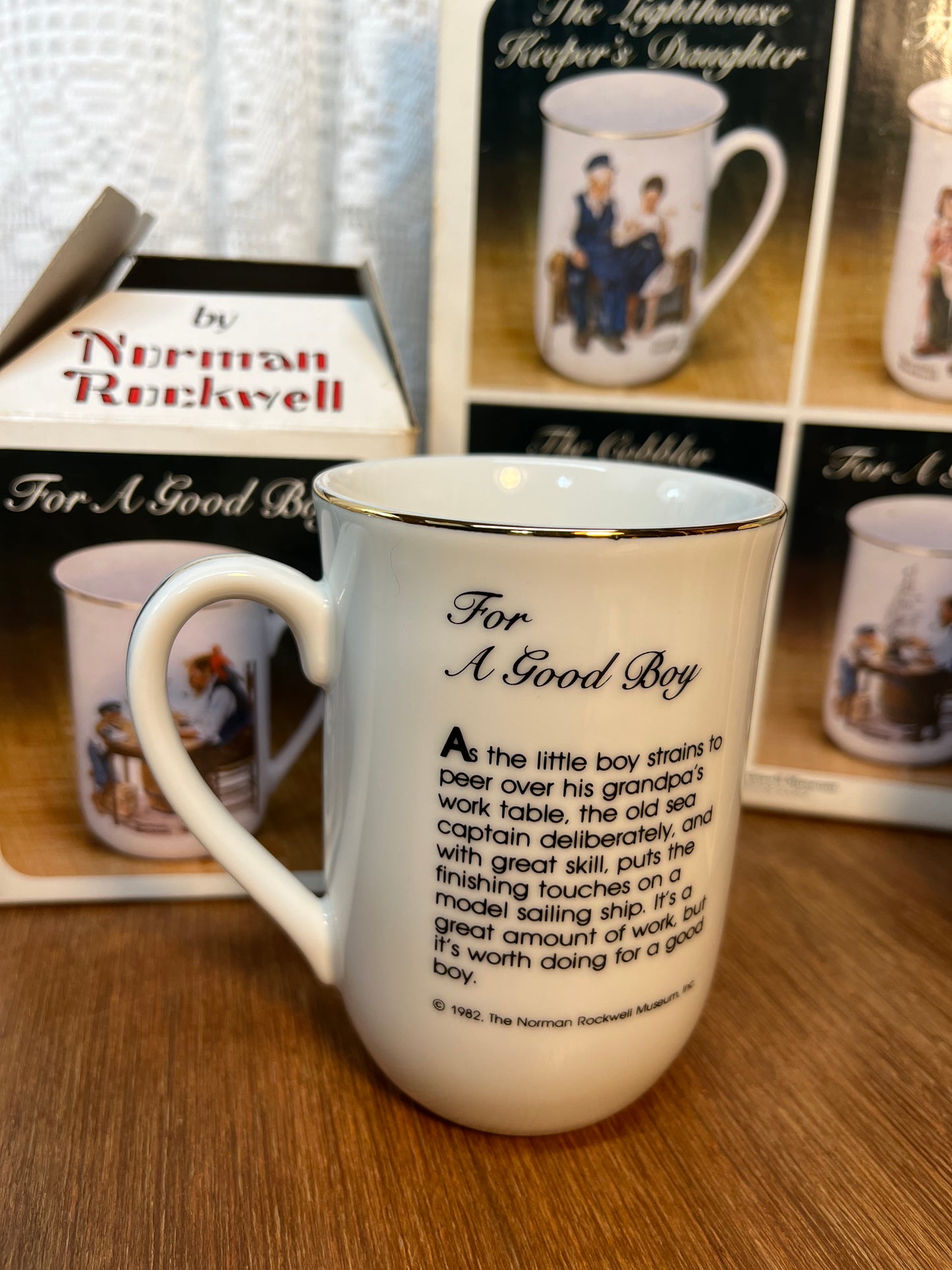 Collectible The Norman Rockwell Mugs