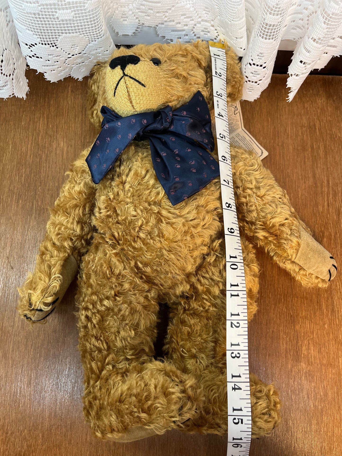 Collectible Mohair Collection Lincoln B  Bearington Plush