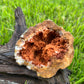 Natural Orange Crystal Geode