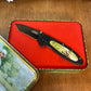 Limited Edition Coleman Pocket Knife In Fishing Tin