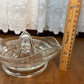 Vintage Clear Reamer Ribbed Hand Juicer