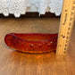 Vintage Amberina Daisy and Button Canoe