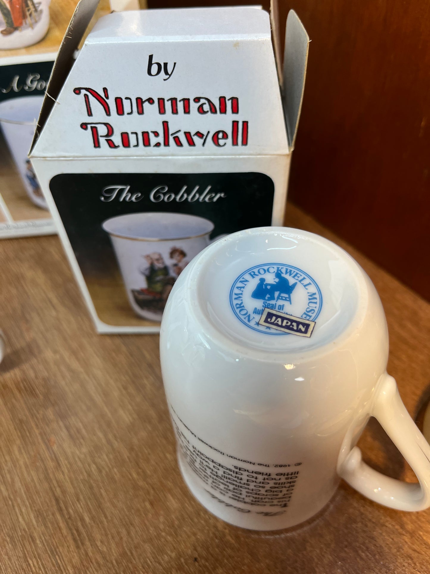 Collectible The Norman Rockwell Mugs