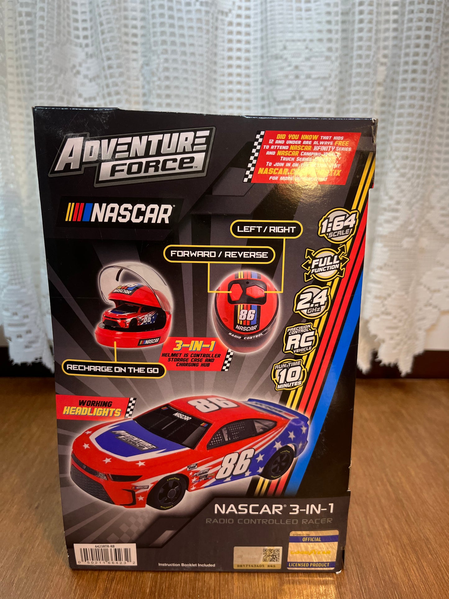 3 In 1 Nascar Adventure Force Kit