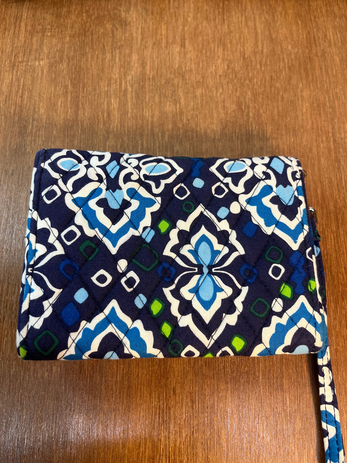 Ink Blue Vera Bradley Wallet Clutch Wristlet