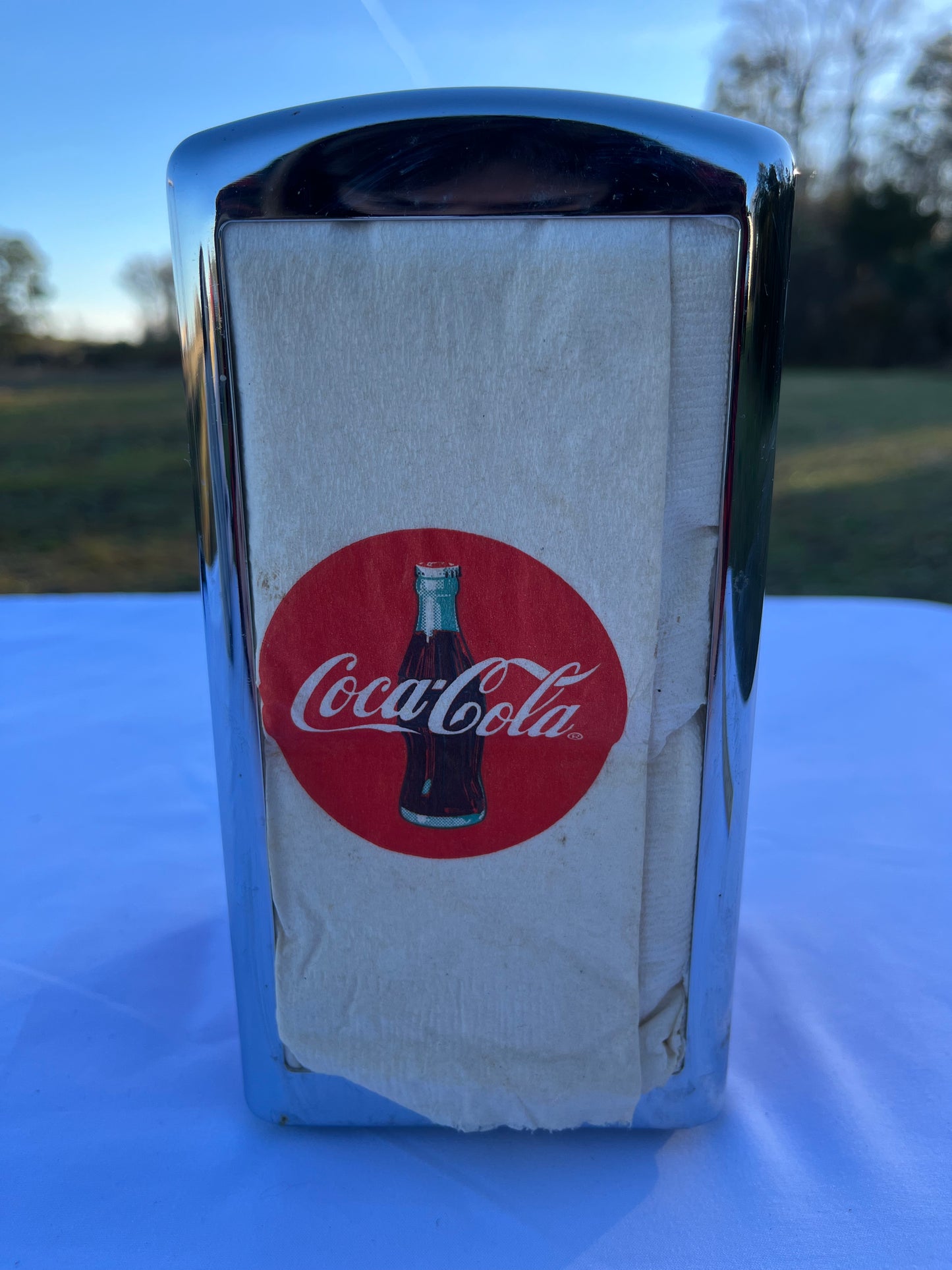 Vintage Coca Cola Napkin Holder