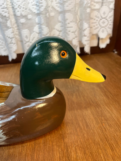 Wooden Decorative Duck