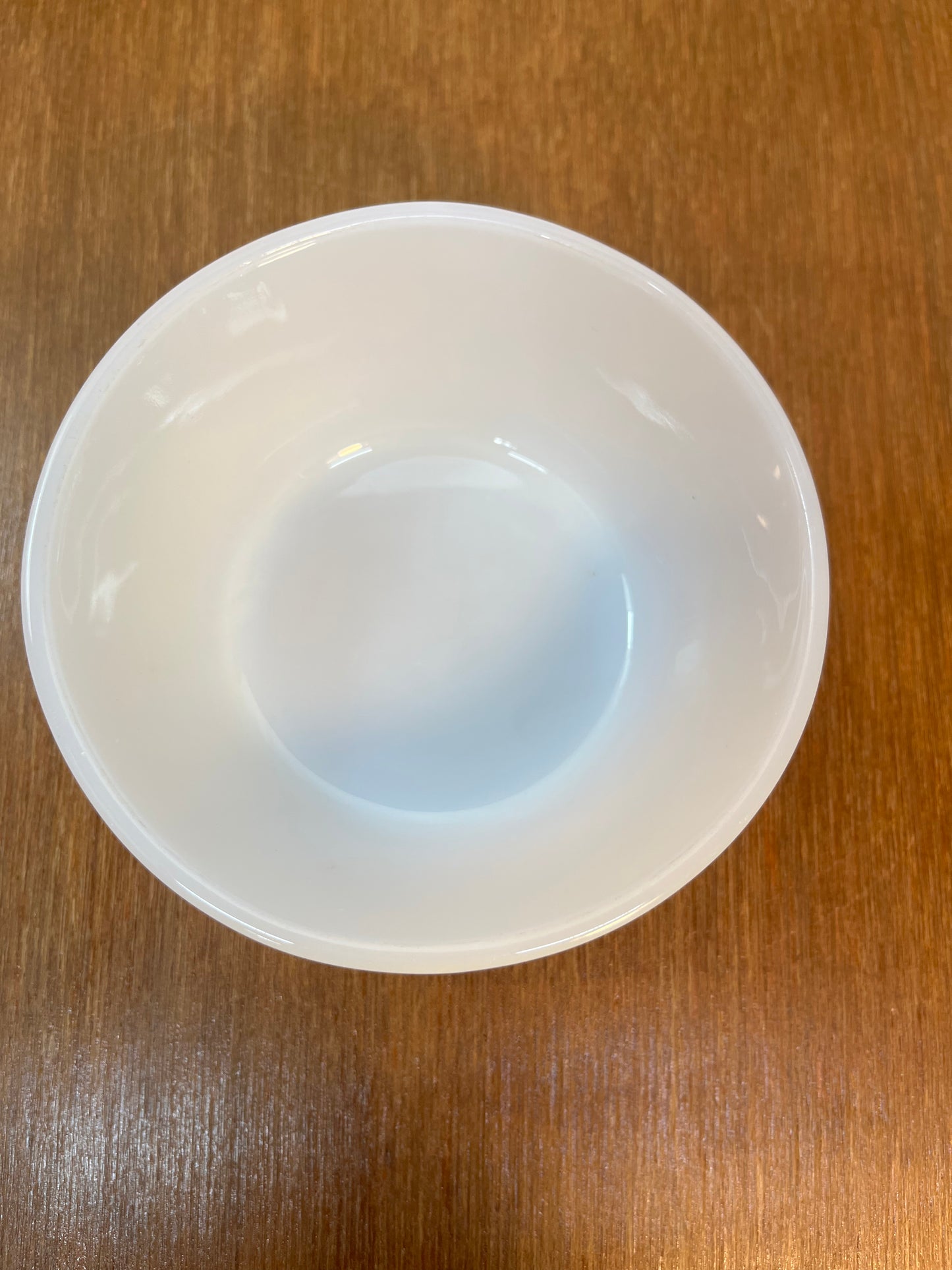 Small Milk Glass Fire King Custard Bowl