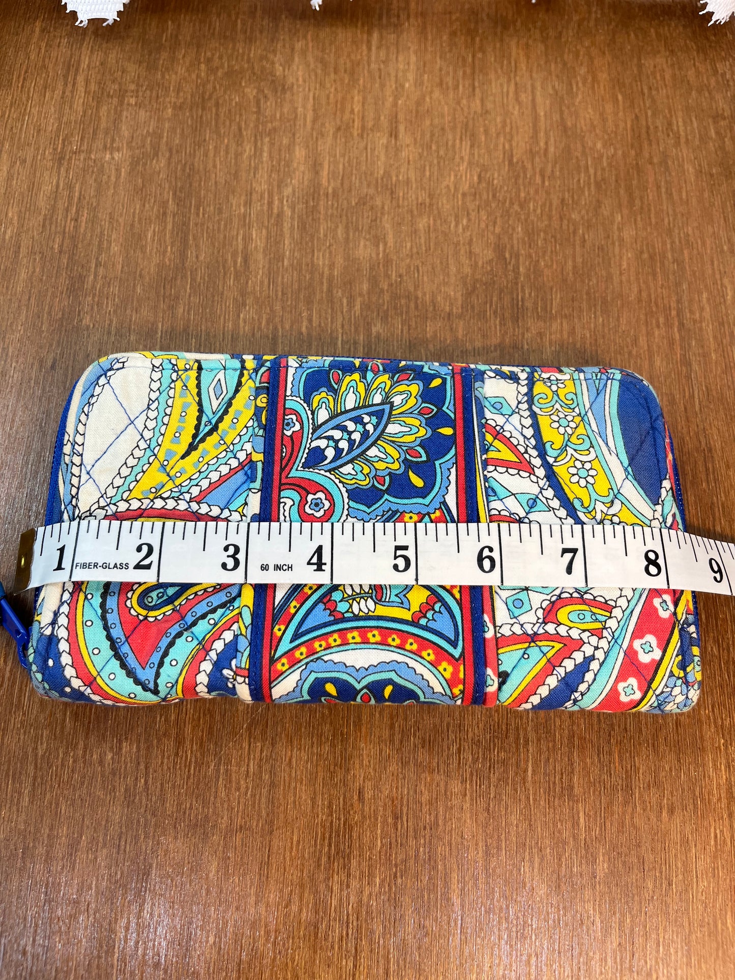 Bright & Colorful Vera Bradley Marina Paisley Shoulder Bag & Wallet