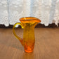 Vintage Miniature Amberina Crackled Pitcher’s