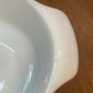 Vintage Milk Glass Fruit Harvest Anchor Hocking 1.5 QT Dish