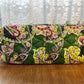 Green Paisley Floral Pattern Vera Bradley Duffle Hang Bag