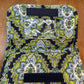 Blue & Green Vera Bradley Cambridge Cross Shoulder Bag & Wallet