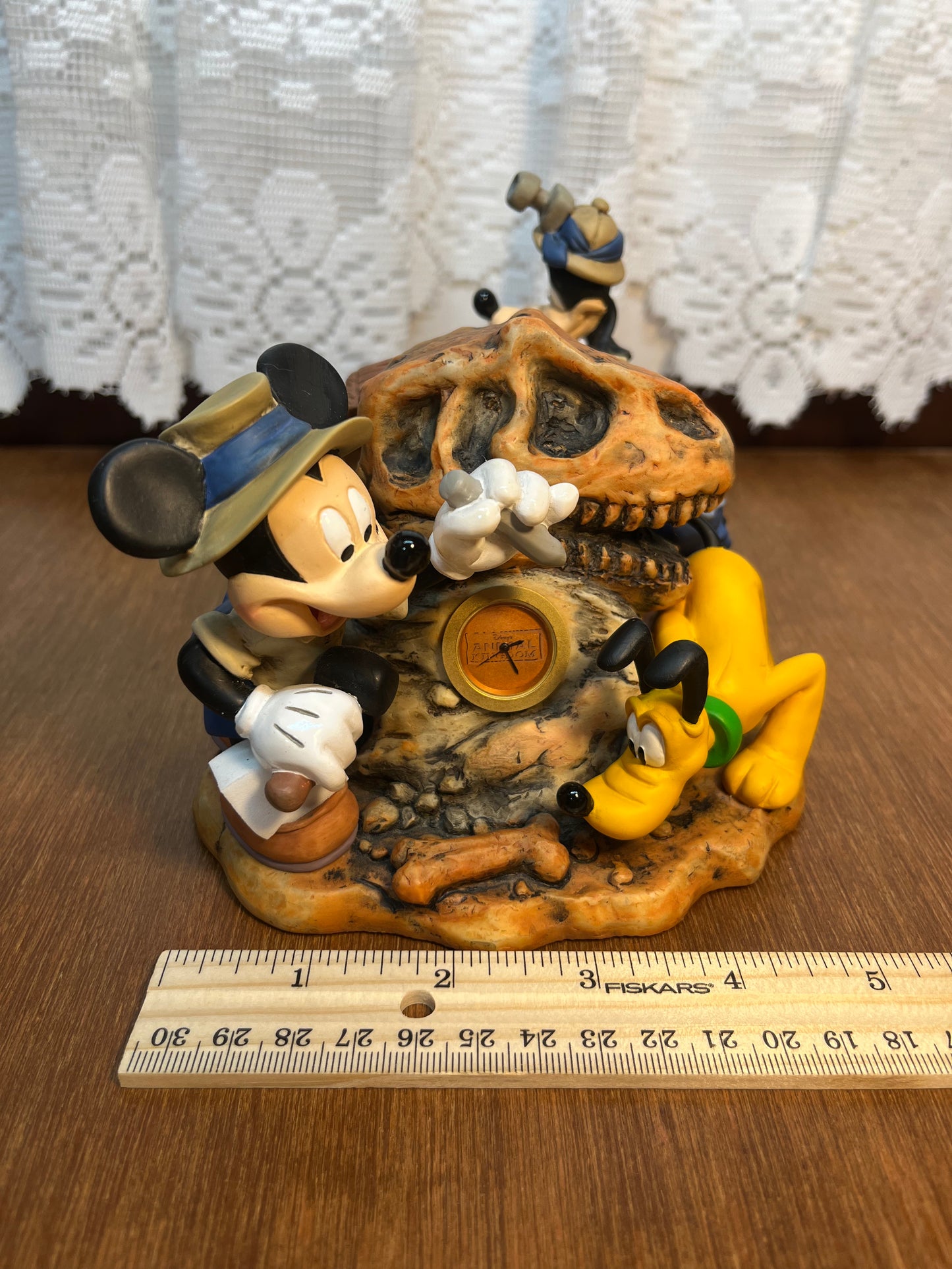 Animal Kingdom Big Dig In The Grave Yard Disney Mickey, Pluto & Goofy Clock