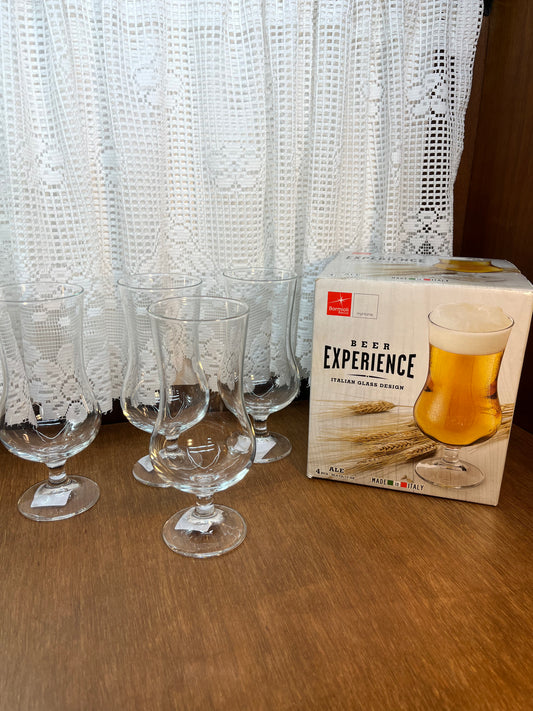 Made In Italy Experience Beer Glasses