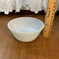 Small Milk Glass Fire King Custard Bowl