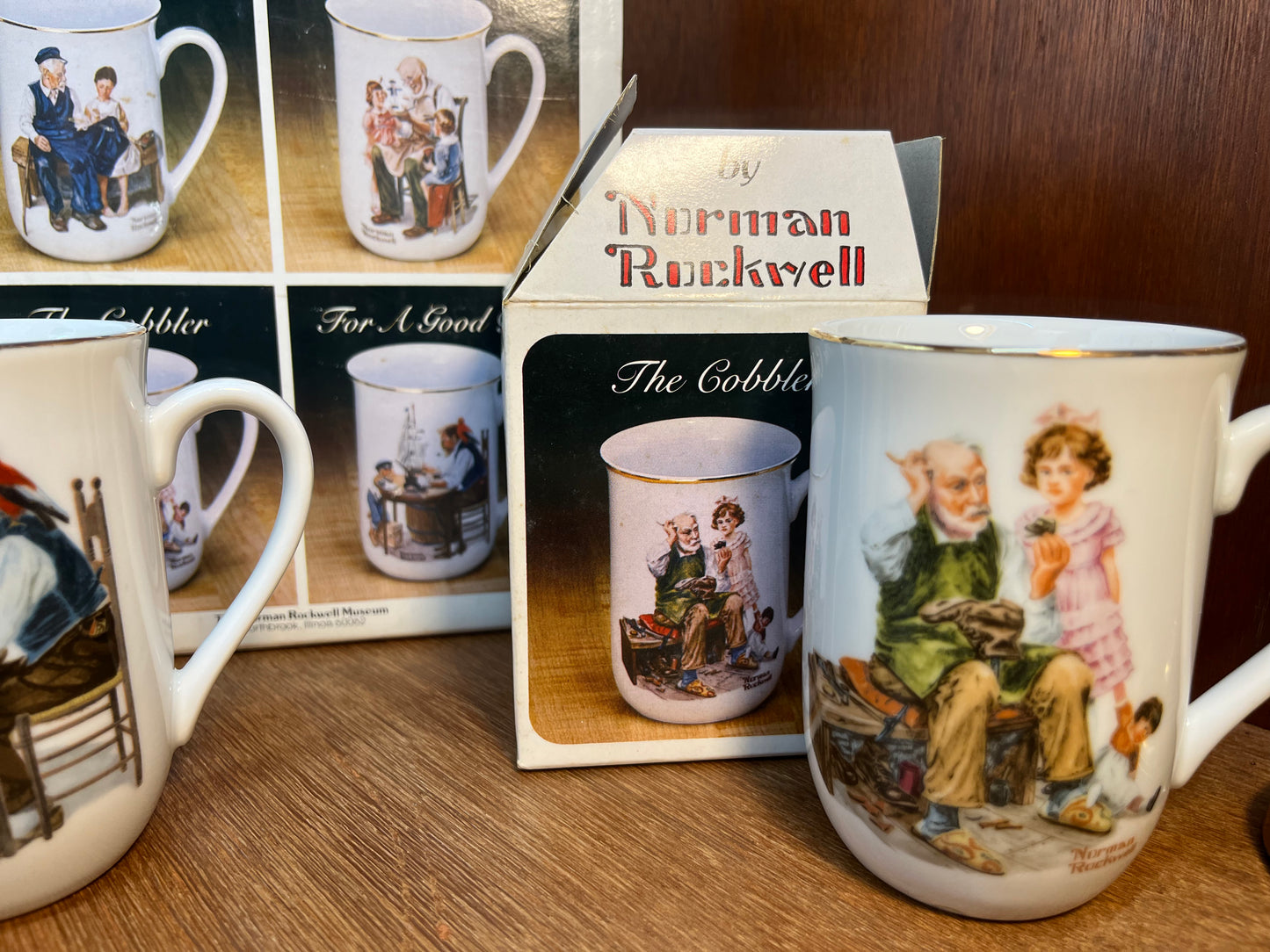 Collectible The Norman Rockwell Mugs