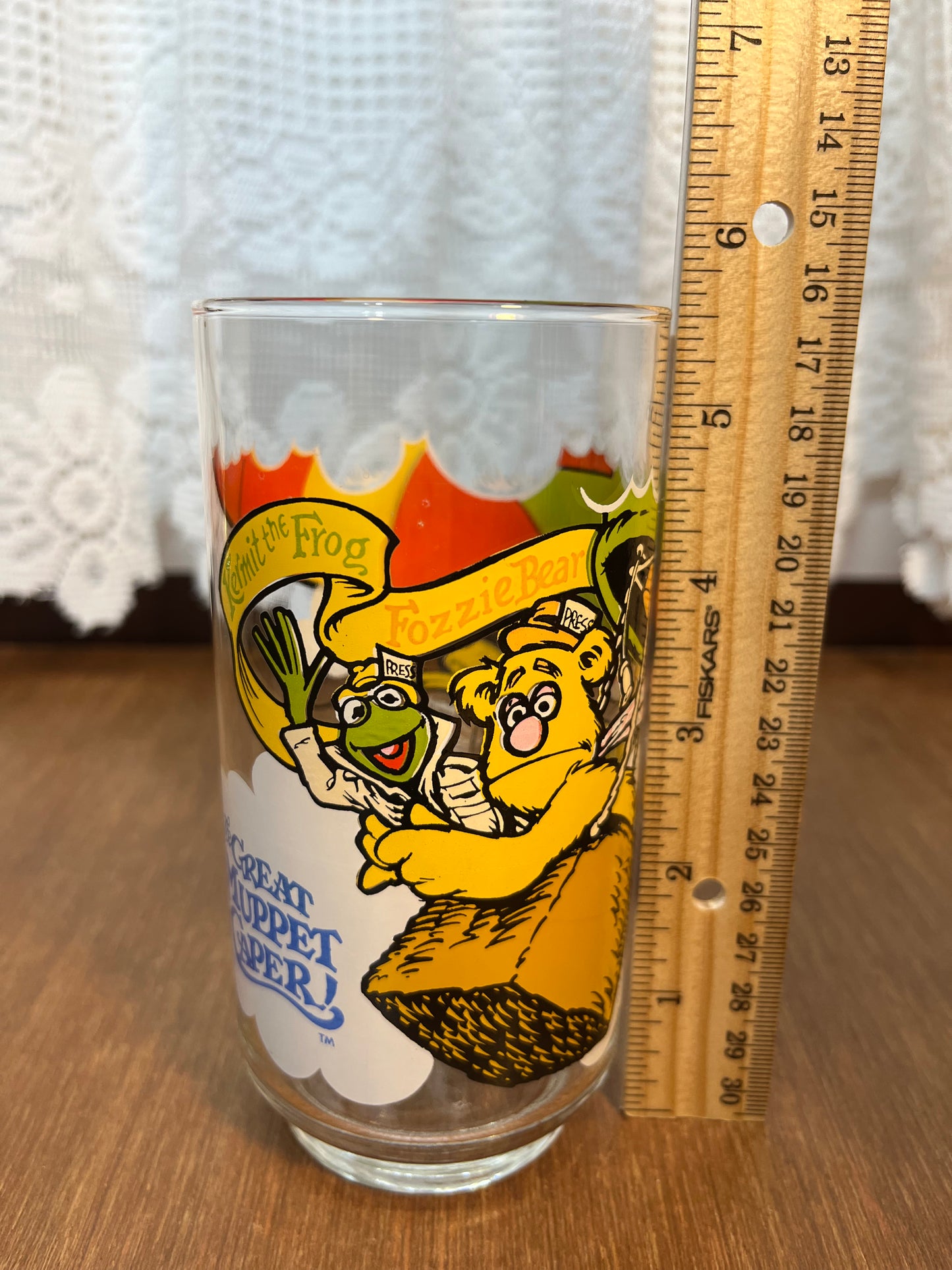 Vintage The Great Muppet Caper McDonalds Glass Cup