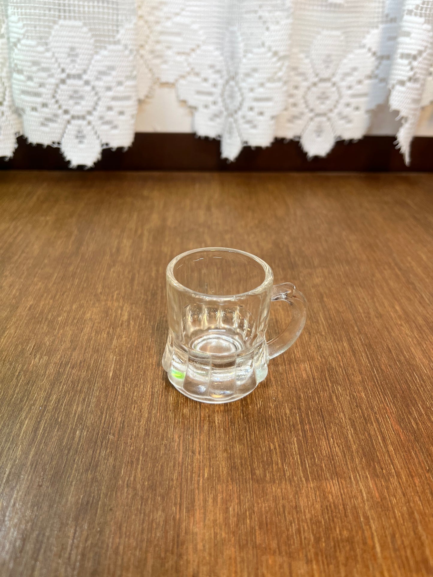 Vintage Clear Federal Miniature Glass